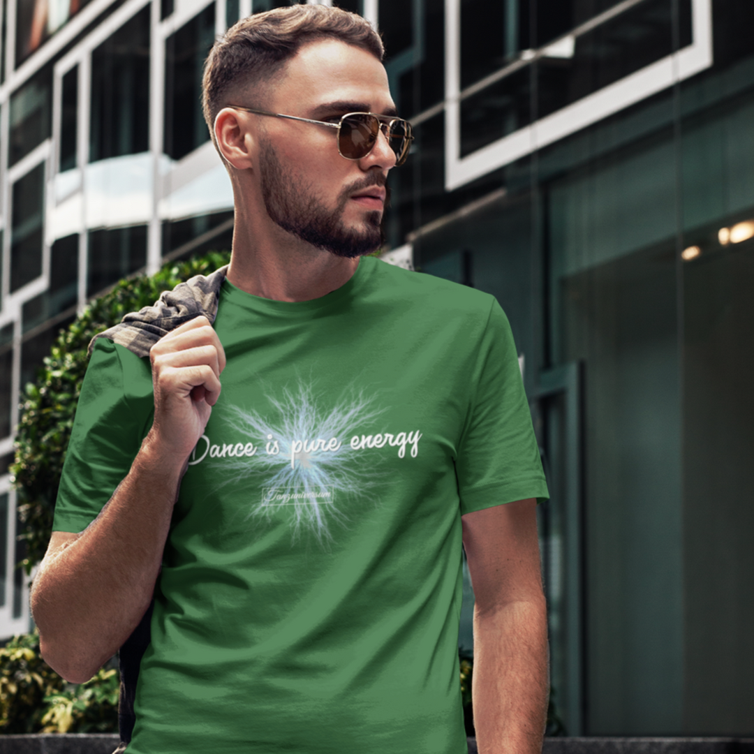 Dance is pure Energy Tanz T-Shirt Herren für Party, Tanzschule, Street Look