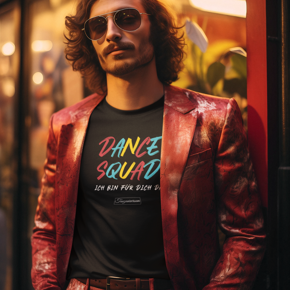 Dance Squad dance T-shirt men for party, dance school, street look