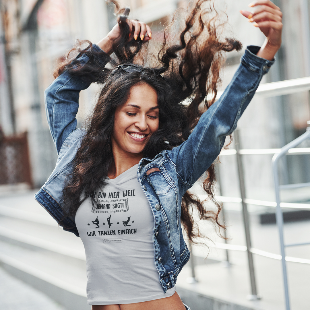 Simply Dance Dance-Shirt Ladies for Party, Dance Classes, Street Look