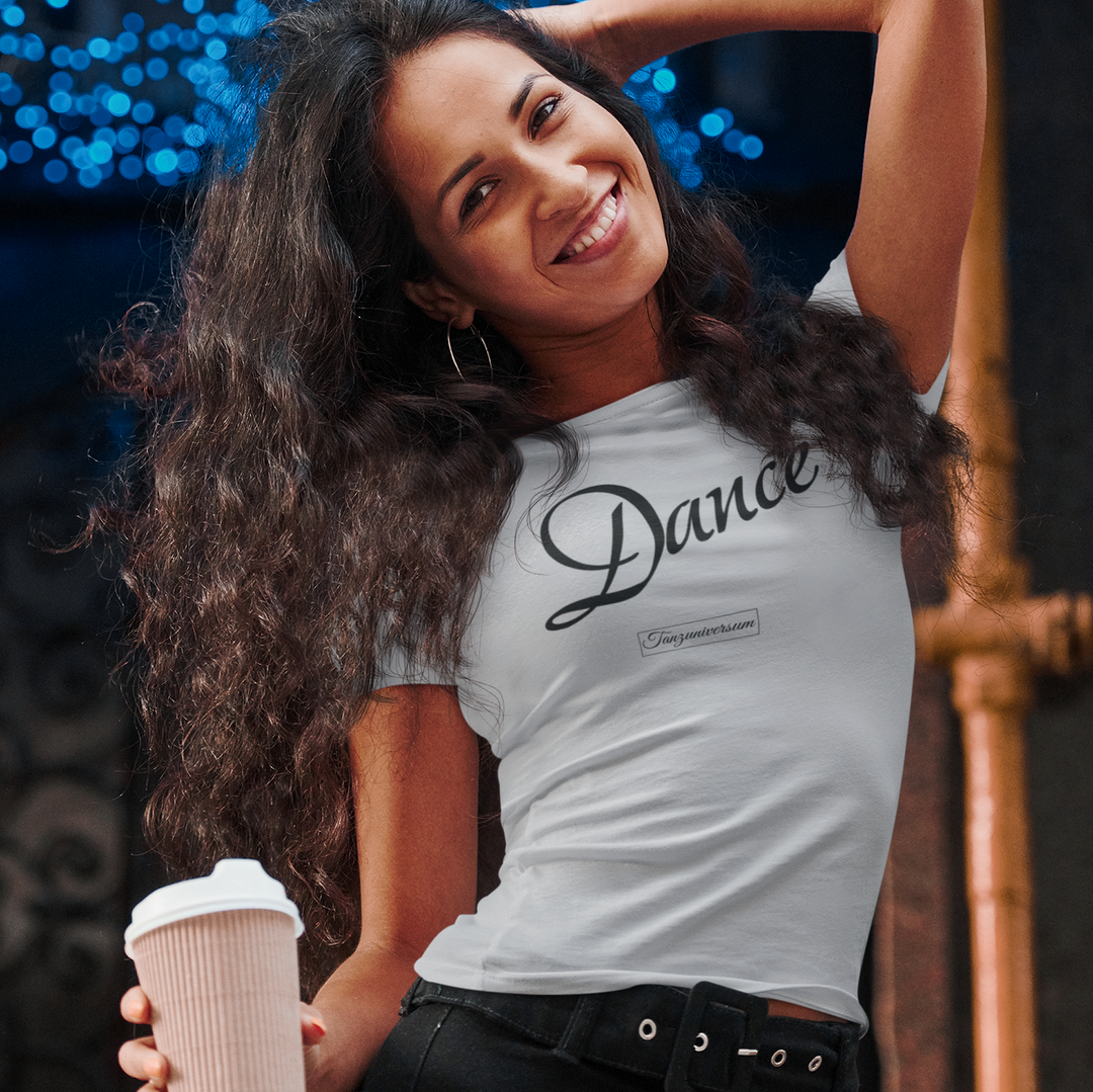 Dance ladies T-shirt for party, dance studio, street look