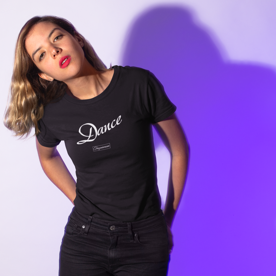 Dance ladies T-shirt for party, dance studio, street look