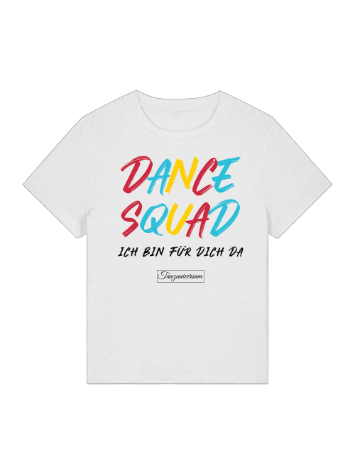 Dance Squad dance T-shirt women for party, dance classes, street look, as a gift idea