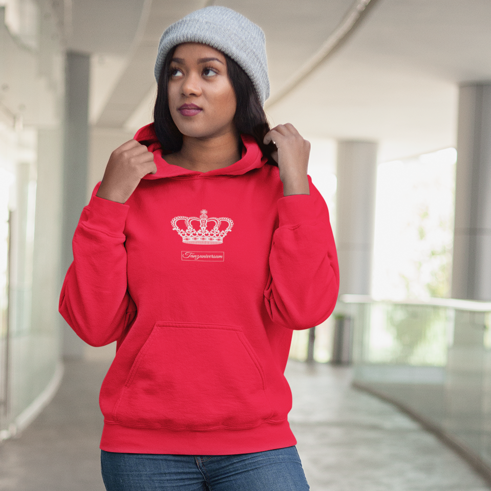 Women's Crown Hoodie for club, training; home look; street style; as a gift idea