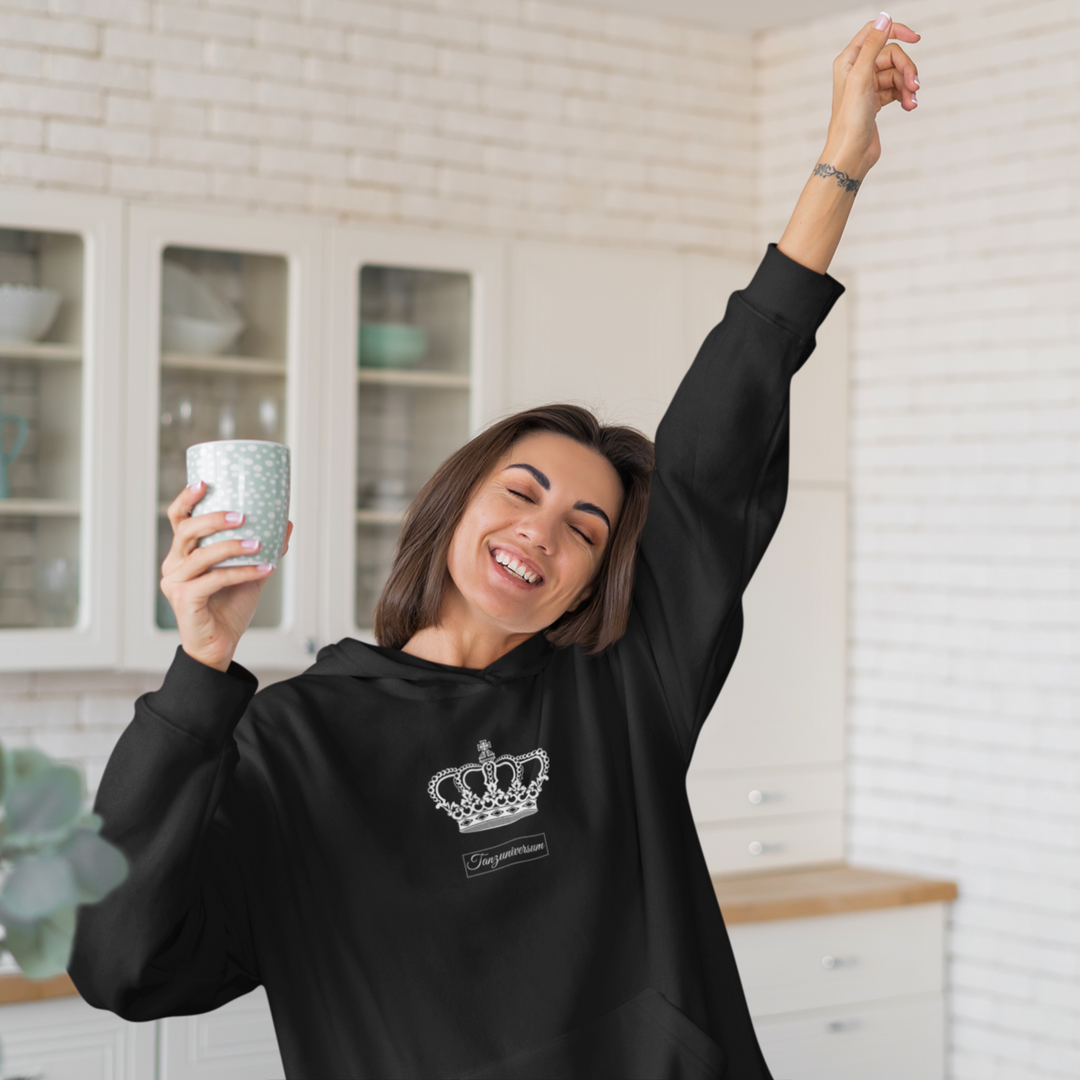 Women's Crown Hoodie for club, training; home look; street style; as a gift idea