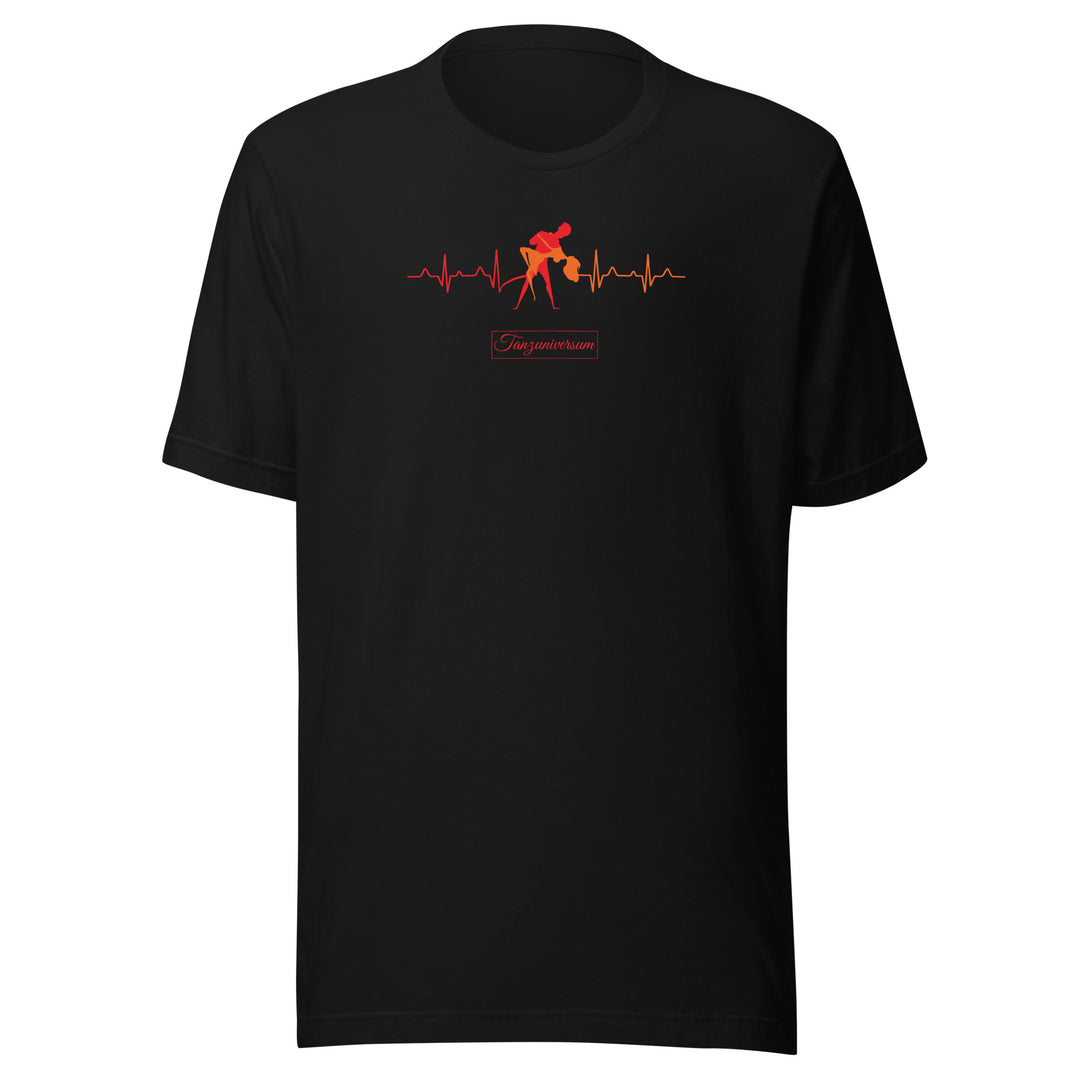 Heartbeat dance t-shirt men