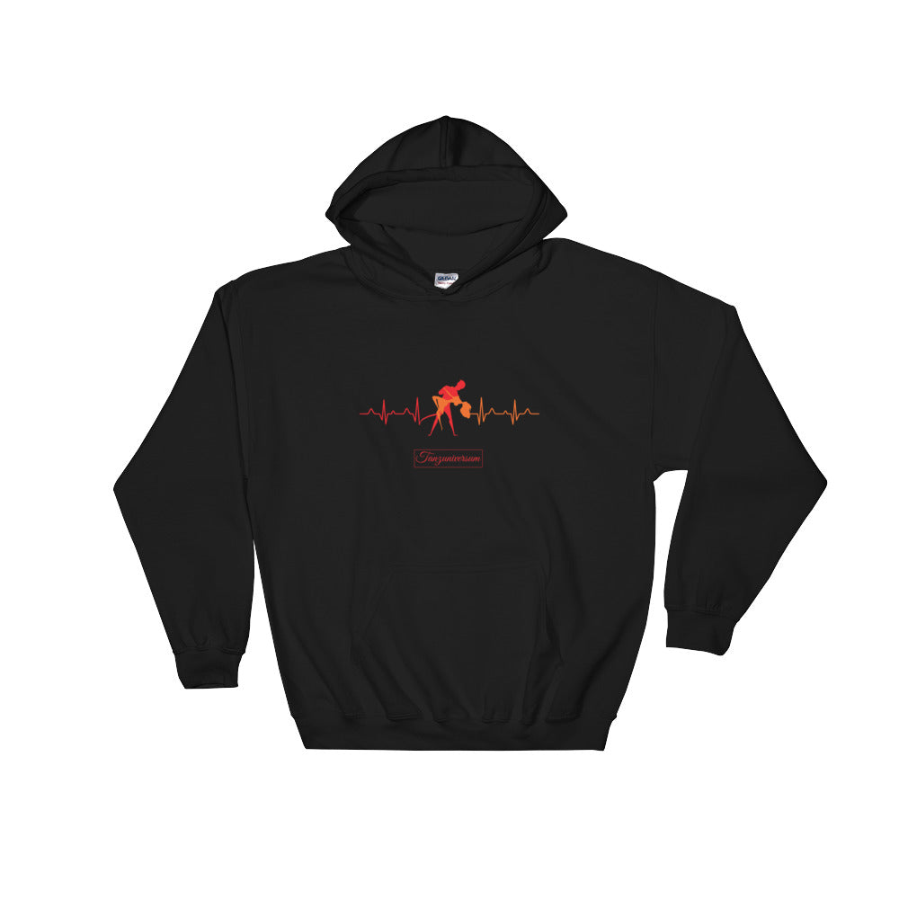Heartbeat dance hoodie for women
