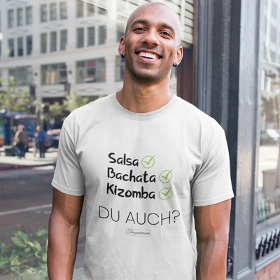 Salsa-Bachata-Kizomba Tanz T-Shirt Herren