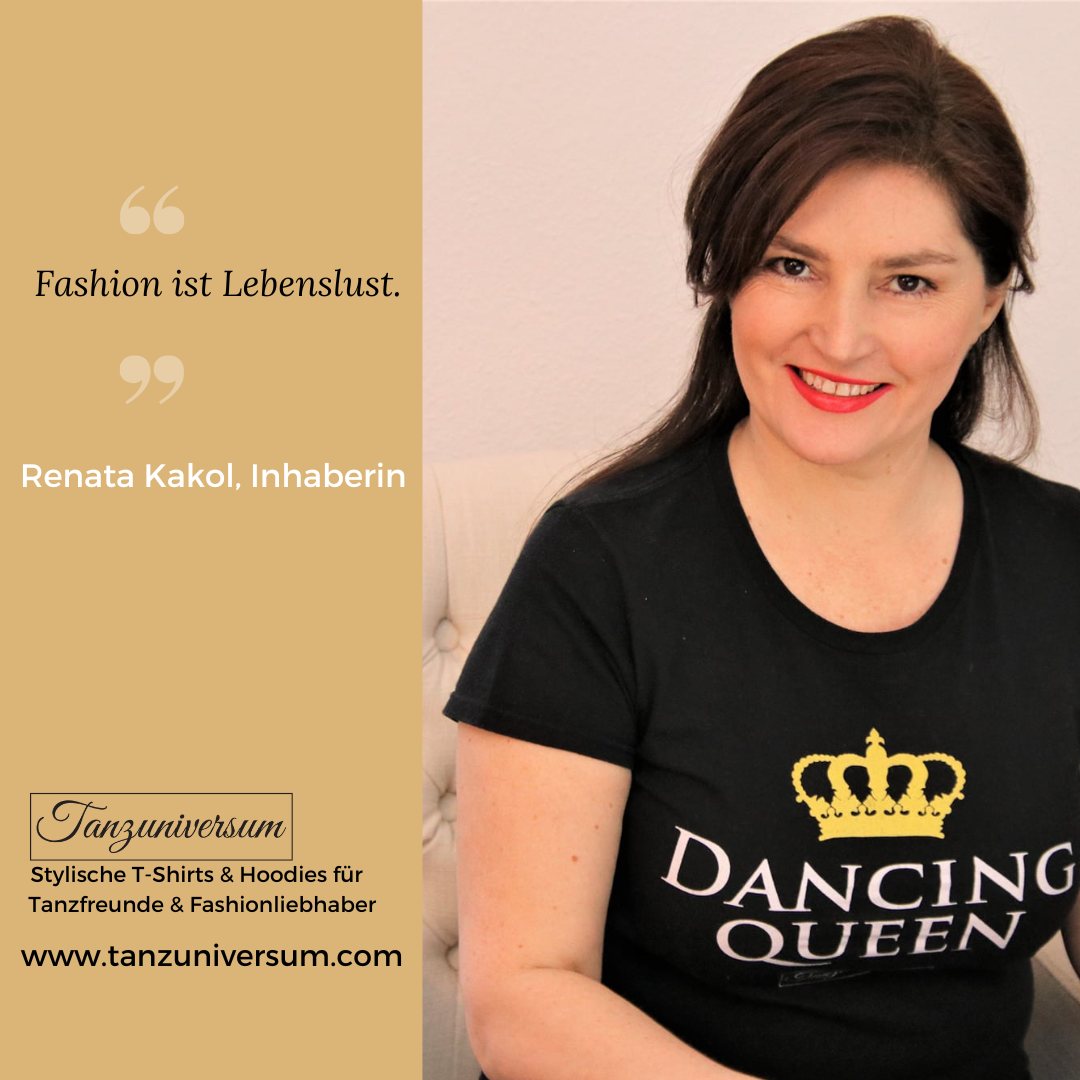 Fashion ist Lebensfreude mit  T-Shirts Damen & Herren