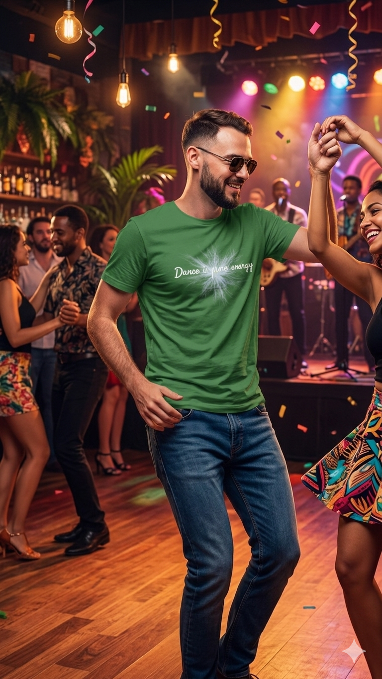 Ausgefallene Tanz-T-Shirts für Männer