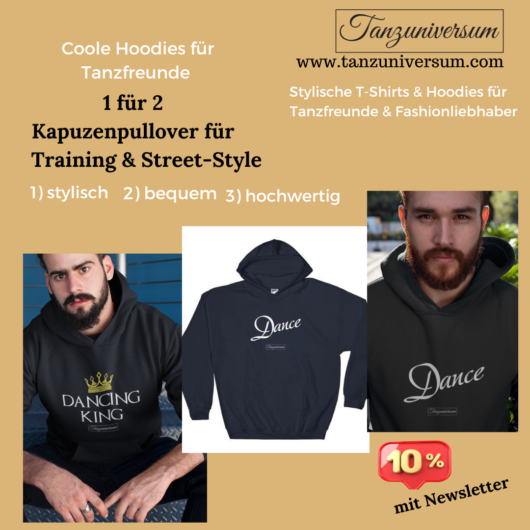 1 in 2 Hoodie Herren für Freizeit & Street-Style-Outfits