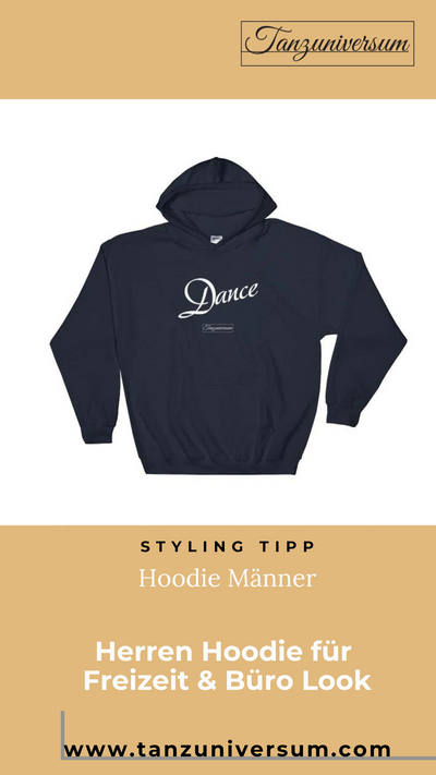 Dance hoodie men for work and leisure 