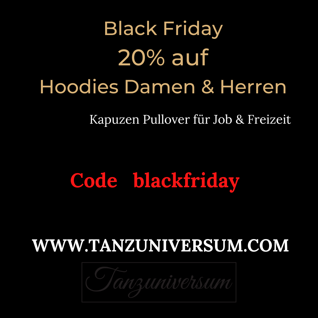 Black Friday 20 % auf Hoodies Damen & Herren