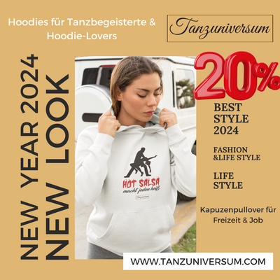 Tanzuniversum's trend setter: The must-have hoodies for a fashionable year 2024 full of dance and style! 