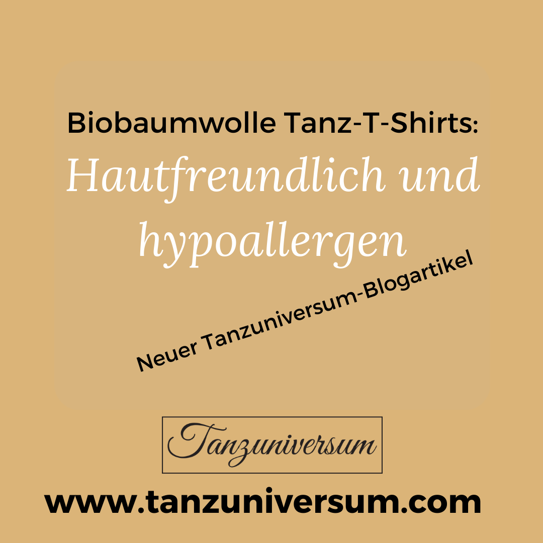 Warum Bio-Baumwolle perfekt für Tanz-T-Shirts ist: Nachhaltigkeit trifft auf Komfort