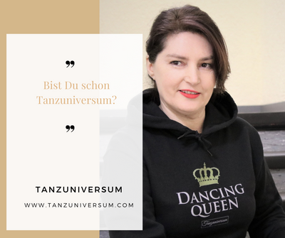 Dancing Queen Schwarzer Hoodie Damen