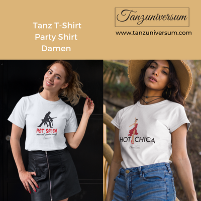 Bachata party t-shirt women 