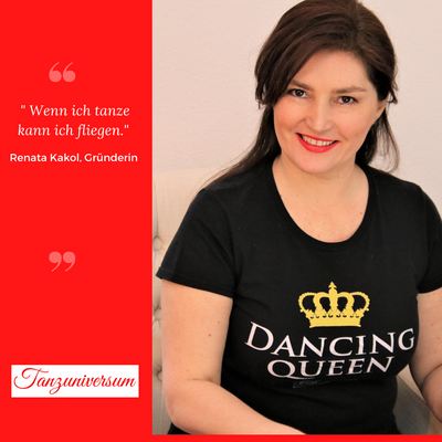 Dance Renata Kakols saying dance universe T-shirt women 