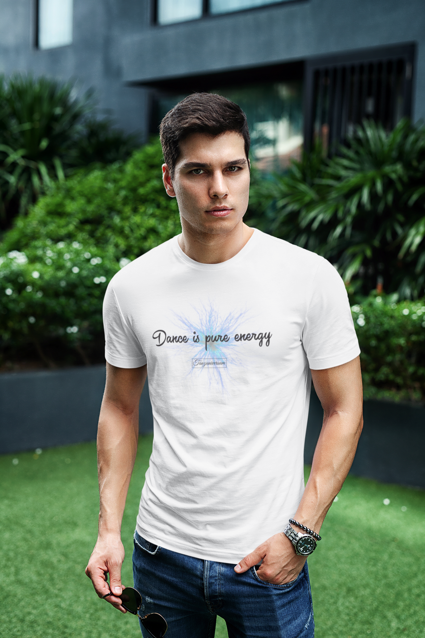Lässiges Outfit Urban T-Shirt  Salsa Party Frankfurt T-Shirts für Männer Street Style für Frauen Urban Style für Frauen Styling Tipps Urban Style für Männer
