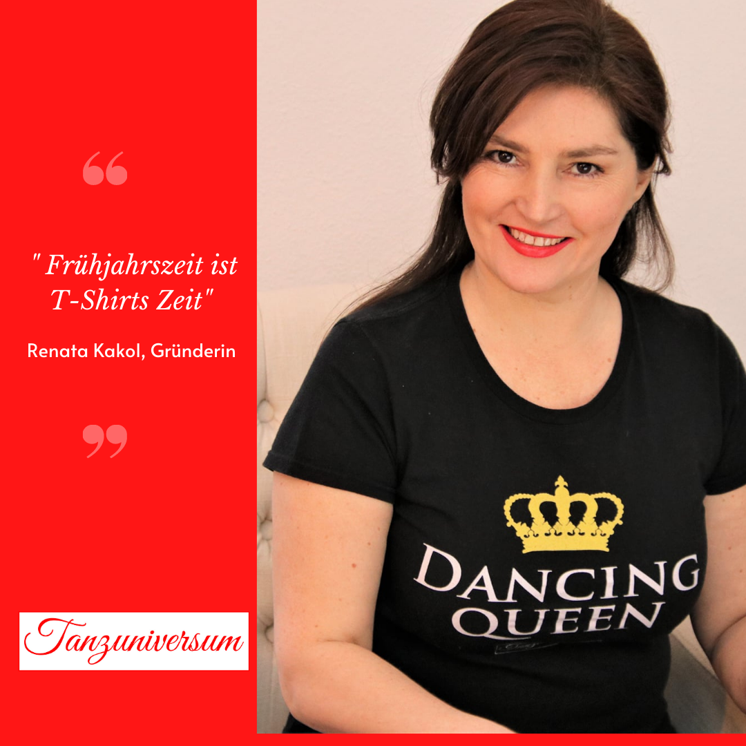 Tanzuniversum Zitat T-Shirt Baumwolle