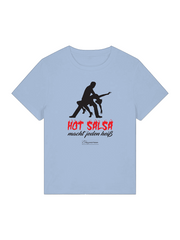 Hot Salsa Tanz T-Shirt Damen für Party, Tanzstudio, Street Look