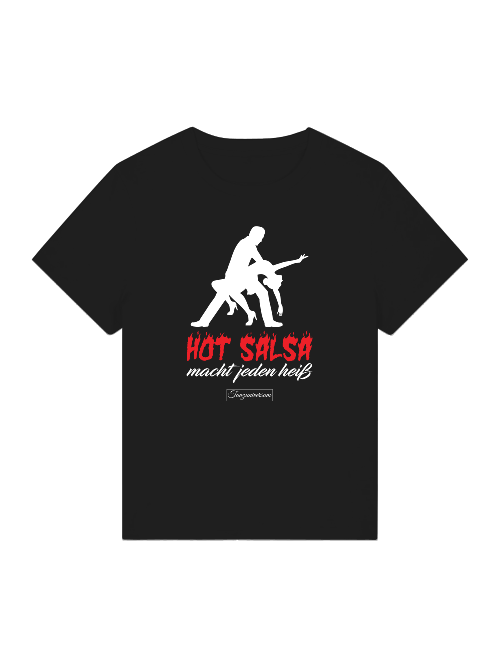 Hot Salsa Tanz T-Shirt Damen für Party, Tanzstudio, Street Look