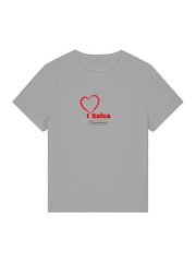 I Love Salsa Party-T-Shirt für Party, Training, Bar, Club, Street Look, als Geschenkidee