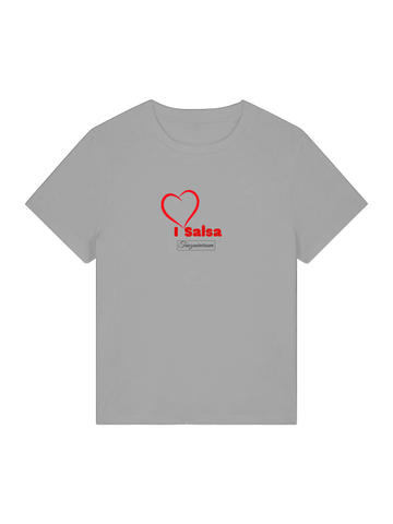 I Love Salsa Party-T-Shirt für Party, Training, Bar, Club, Street Look, als Geschenkidee