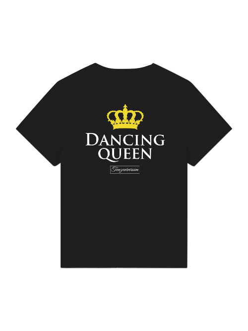 Dancing Queen Party-T-Shirt Damen für Party, Tanzschule, Street Look