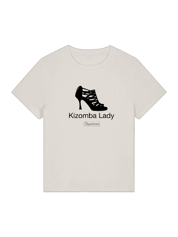 Kizomba Lady Tanz T-Shirt Damen für Party, Tanzschule, Street Look