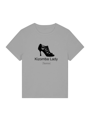 Kizomba Lady Tanz T-Shirt Damen für Party, Tanzschule, Street Look