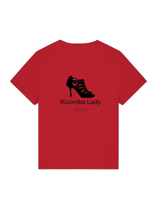 Kizomba Lady Tanz T-Shirt Damen für Party, Tanzschule, Street Look