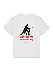 Hot Salsa Tanz T-Shirt Damen für Party, Tanzstudio, Street Look