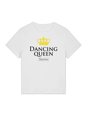 Dancing Queen Party-T-Shirt Damen für Party, Tanzschule, Street Look