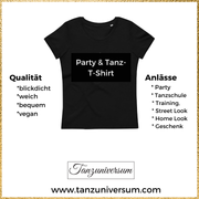 Kizomba Tanz-T-Shirt Damen für Party, Tanzschule, Street Look, als Geschenkidee