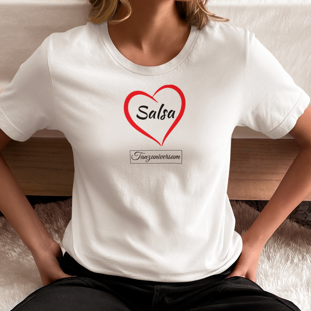 Salsa Love-T-Shirt Damen für Salsa-Party oder Geschenkidee