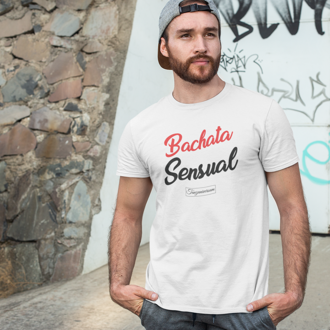 Bachata Sensual Tanz-T-Shirt Herren für Party, Tanzschule, Street Look