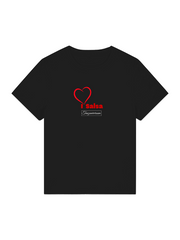 I Love Salsa Party-T-Shirt für Party, Training, Bar, Club, Street Look, als Geschenkidee