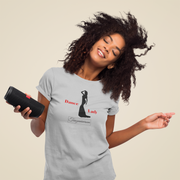 Dance Lady T-Shirt Damen für Party, Tanzkurs, Street Look, als Geschenkidee