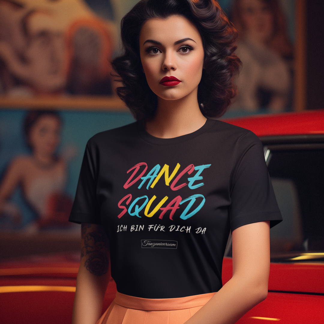 Dance Squad Tanz-T-Shirt Damen für Party, Tanzkurse, Street Look, als Geschenkidee