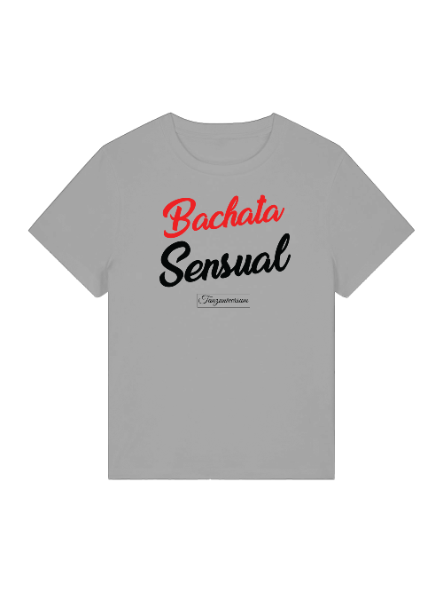 Bachata Sensual T-Shirt Damen mit femininem Design für Party, Freizeit und Tanz.