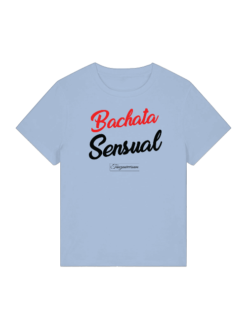 Bachata Sensual Party-Shirt für Damen als modisches Outfit für Tanztraining und Social Dance.