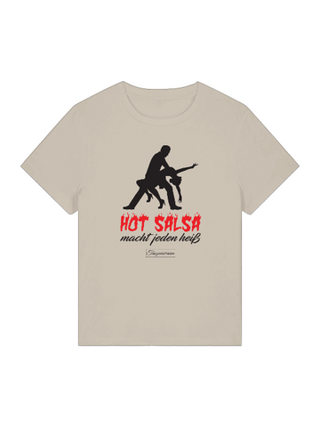 Hot Salsa Tanz T-Shirt Damen für Party, Tanzstudio, Street Look