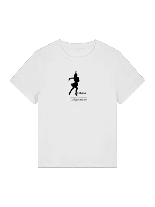 Chica T-Shirt Damen für ein trendiges Partyoutfit mit modernem Charme.