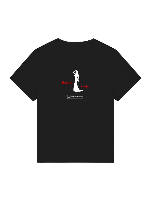 Dance Lady Damen-Shirt für Tanzschule, Party und einen modernen Street Style.