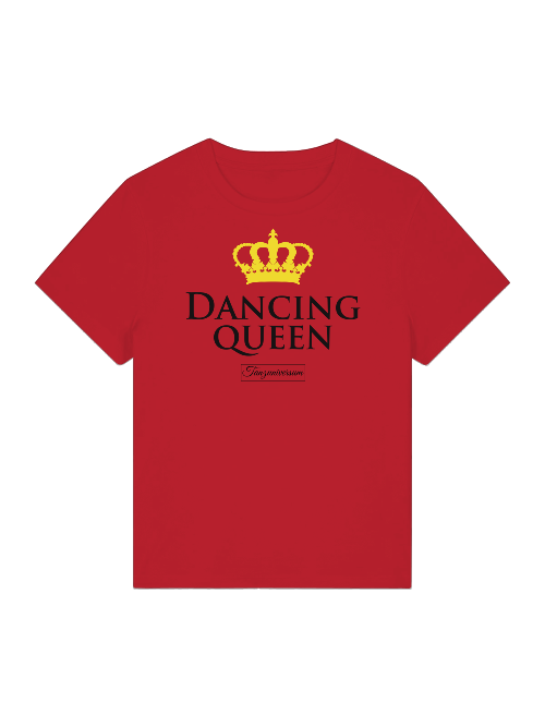 Dancing Queen Damen Shirt mit femininem Schriftzug für einen coolen Street Look.