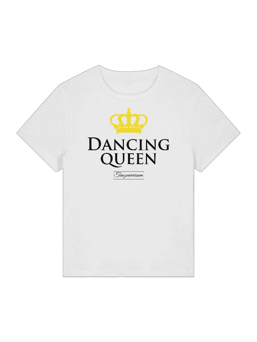 Dancing Queen Party-T-Shirt Damen als ausgefallene Geschenkidee für tanzbegeisterte Frauen.