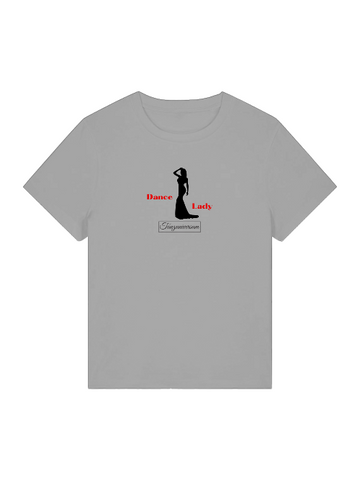 Dance Lady T-Shirt Damen für Party, Tanzkurs, Street Look, als Geschenkidee