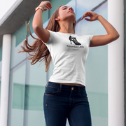 Kizomba Lady Tanz T-Shirt Damen für Party, Tanzschule, Street Look