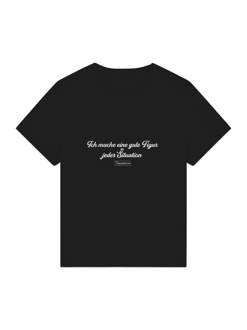Gute Figur Party-Shirt Damen als kreative Geschenkidee für Tänzerinnen und Tanzliebhaberinnen.