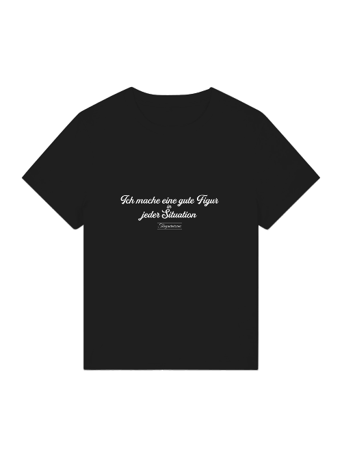 Gute Figur Party-Shirt Damen als kreative Geschenkidee für Tänzerinnen und Tanzliebhaberinnen.